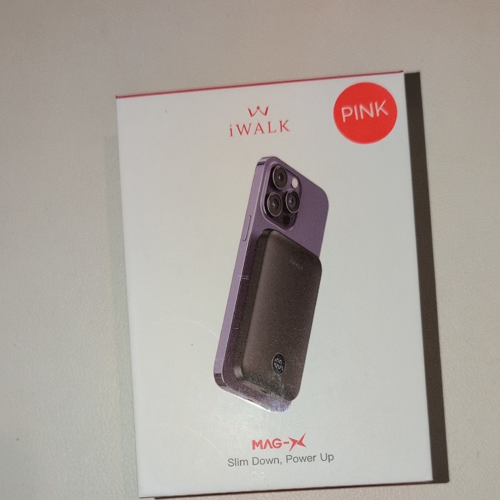 Pink Mag-X Charger for Cell Phones
